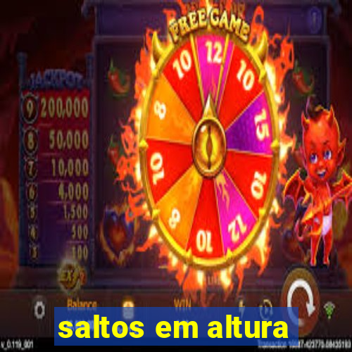 saltos em altura